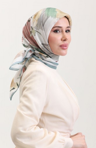 Kehribar Eşarp 70280-04 Haki