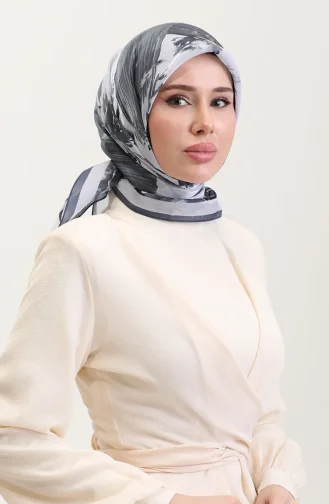 Kehribar Eşarp 70280-06 Füme