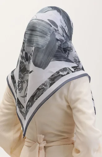 Kehribar Eşarp 70280-06 Füme