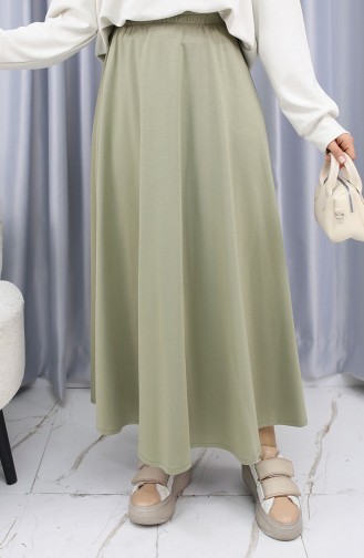 Oysho Kumaş Etek 5578-01 Mint Yeşili