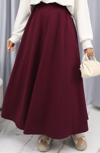 Claret Red Skirt 5578-02