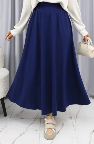 تنورة من قماش أويشو 5578-05 أزرق داكن 5578-05