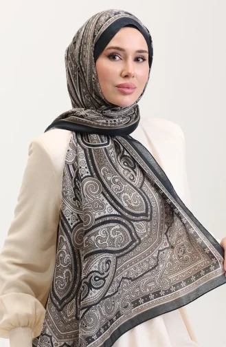 Châle Ethnique En Ambre 70278-05 Vert émeraude 70278-05