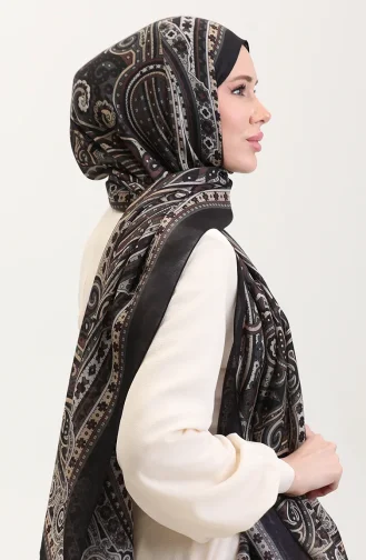 Châle Ethnique En Ambre 70278-07 Sol 70278-07