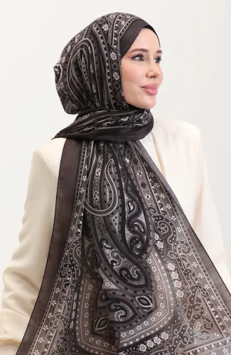 Etnische Amber Sjaal 70278-08 Grijs 70278-08