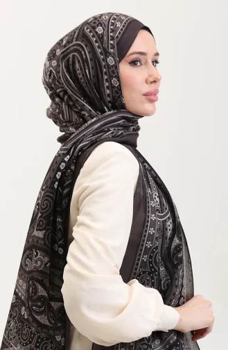 Etnische Amber Sjaal 70278-08 Grijs 70278-08