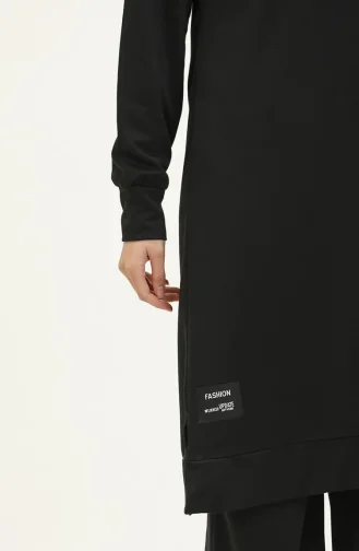 Tweedelige Tuniek En Broekset 0001-01 Zwart 0001-01