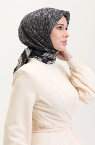 Ethnic Amber Scarf 70275-05 Black Beige 70275-05