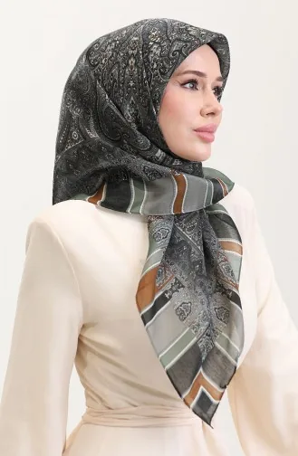 وشاح كهرمان عرقي 70276-11 أخضر زيتوني 70276-11