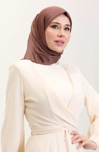 Kristal Eşarp 81079-24 Açık Kahve