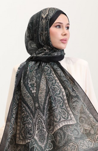 شال أخضر زمردي 70277-07