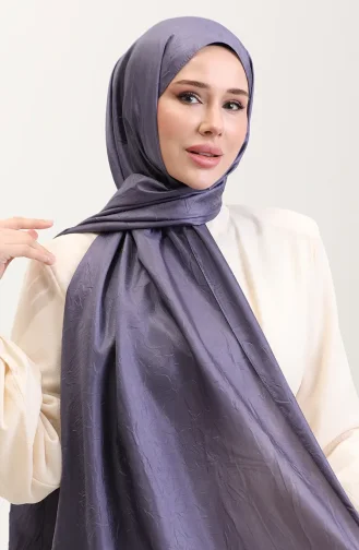 Berlijnse Sjaal 81082-07 Licht Marineblauw 81082-07