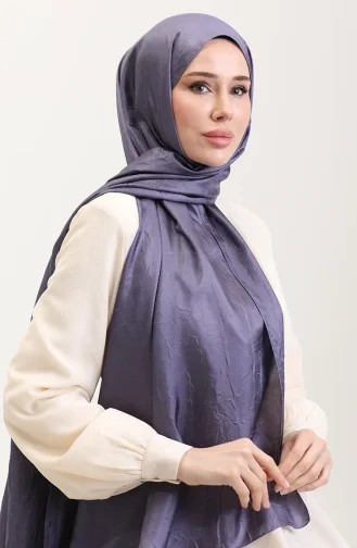 Berlijnse Sjaal 81082-07 Licht Marineblauw 81082-07