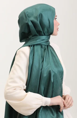 Berlin Şal 81082-20 Zümrüt Yeşili