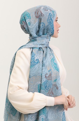 Blau Schal 81085-11