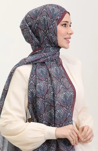 Karaca Baumwollschal Mit Ethnischem Muster 81087-03 Kirsche 81087-03