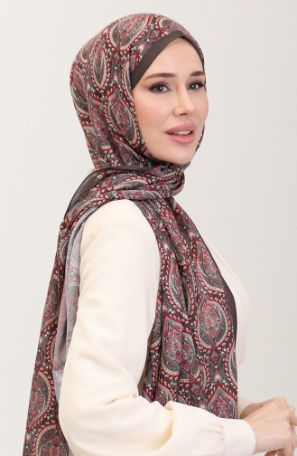 شال أحمر كلاريت 81087-09