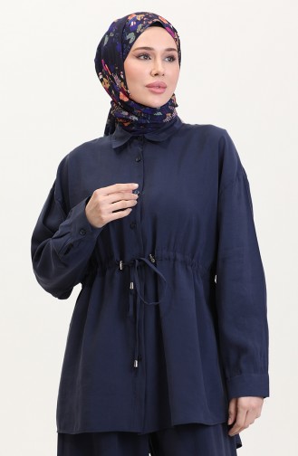 طقم أزرق كحلي 4064-04