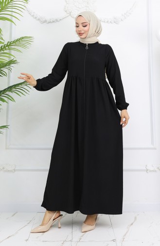 Black Abaya 5056-06