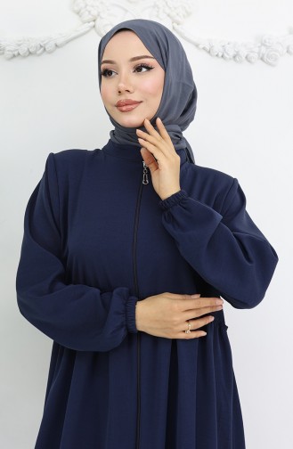 Navy Blue Abaya 0024-04