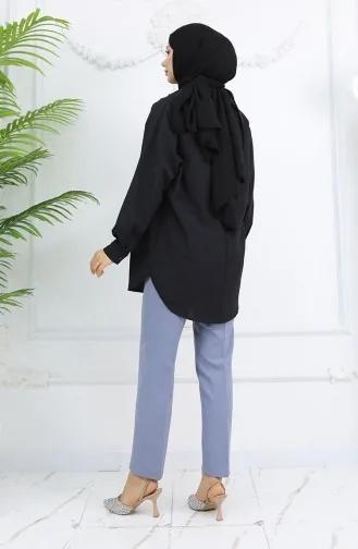 Gerade Hose 1154-01 Grau 1154-01