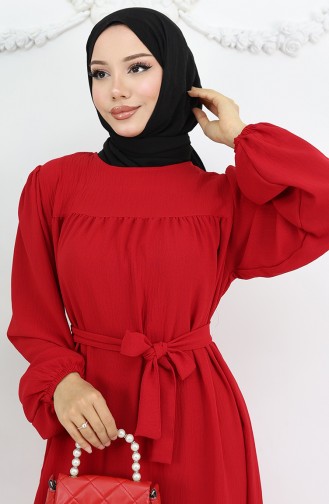 Robe Hijab Rouge 0029-01