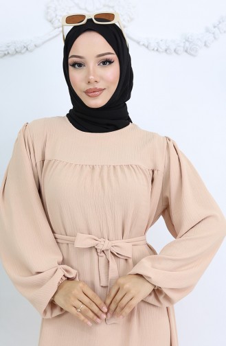 Robe Hijab Beige 0029-03