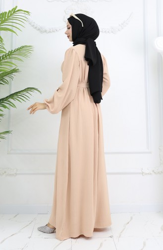 Robe Hijab Beige 0029-03