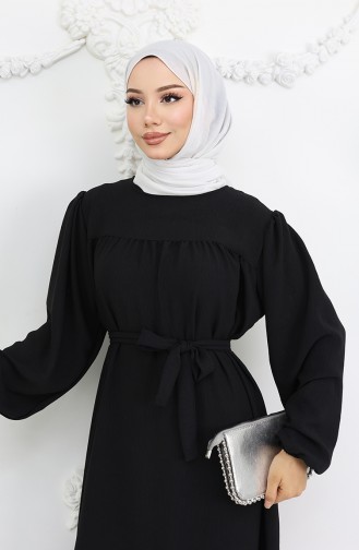 Robe Hijab Noir 0029-07