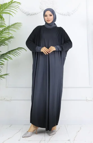 Sandy Jurk Met Vleermuismouwen Antraciet 1908-13 1908-13