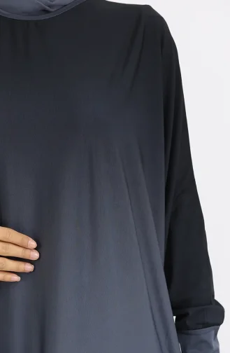 Sandy Jurk Met Vleermuismouwen Antraciet 1908-13 1908-13