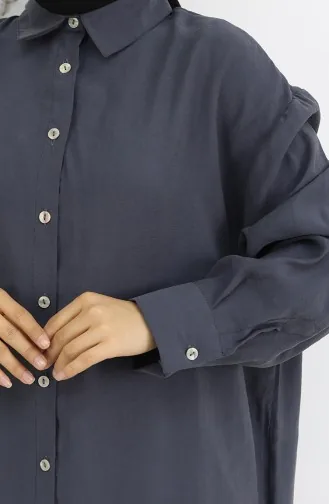 Tunik Pantolon İkili Takım 4065-05 Antrasit