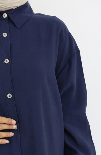 Tunik Pantolon İkili Takım 4065-07 Lacivert