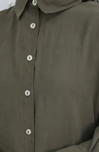 Tunik Pantolon İkili Takım 4065-08 Haki