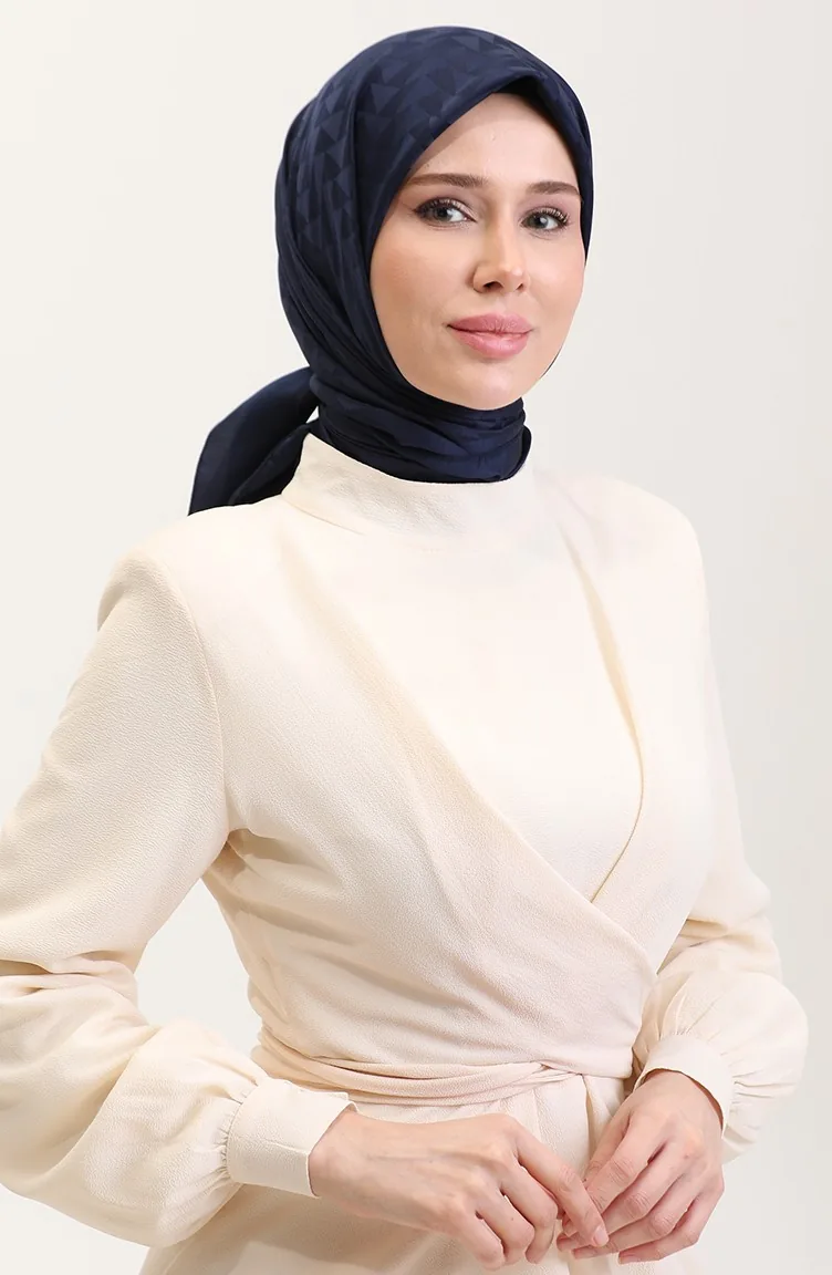 Dark Navy Blue Hoofddoek 90186-04