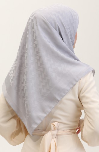 Silbergrau Kopftuch 90186-06