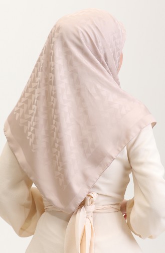 Jakarlı Eşarp 90186-07 Bej