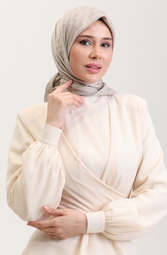 Dunkel-Beige Kopftuch 90186-08