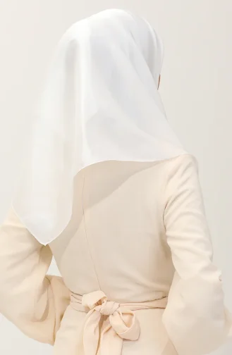 وشاح كريستال 81079-15 أبيض فاتح 81079-15