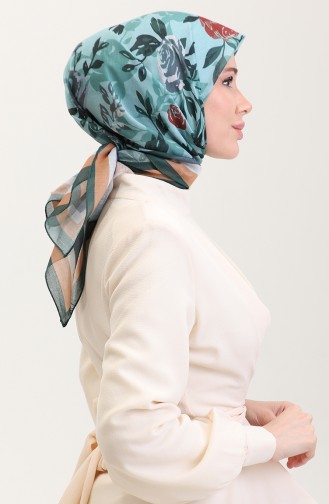 وشاح أخضر زمردي 2074-10
