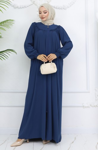 Indigo Abaya 6182-01