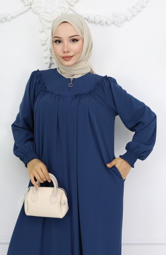 Indigo Abaya 6182-01