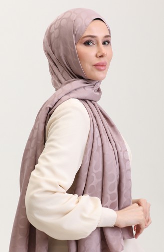 Dark Dusty Rose Shawl 90183-09