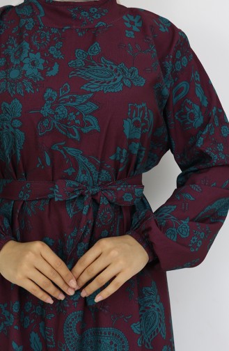 Lila Hijab Kleider 2004-02
