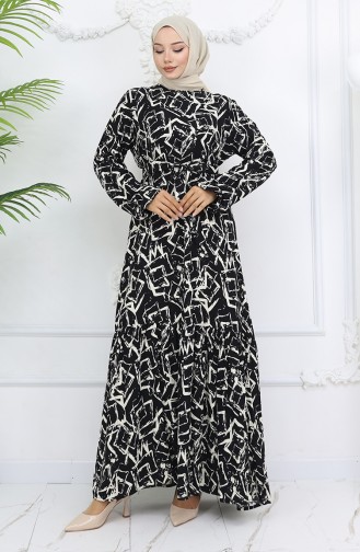 Schwarz Hijab Kleider 2006-04