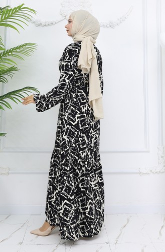 Schwarz Hijab Kleider 2006-04