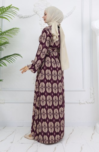 Lila Hijab Kleider 2008-01