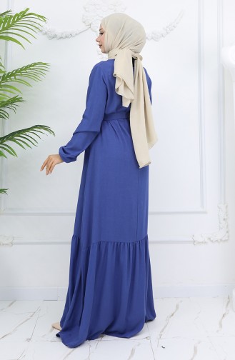 Indigo İslamitische Jurk 2013-03