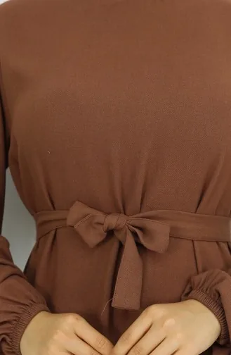 Brown Hijab Dress 2013-04