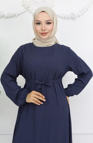 Navy Blue İslamitische Jurk 2013-06